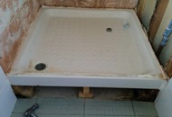 How to Set up a Shower Tray